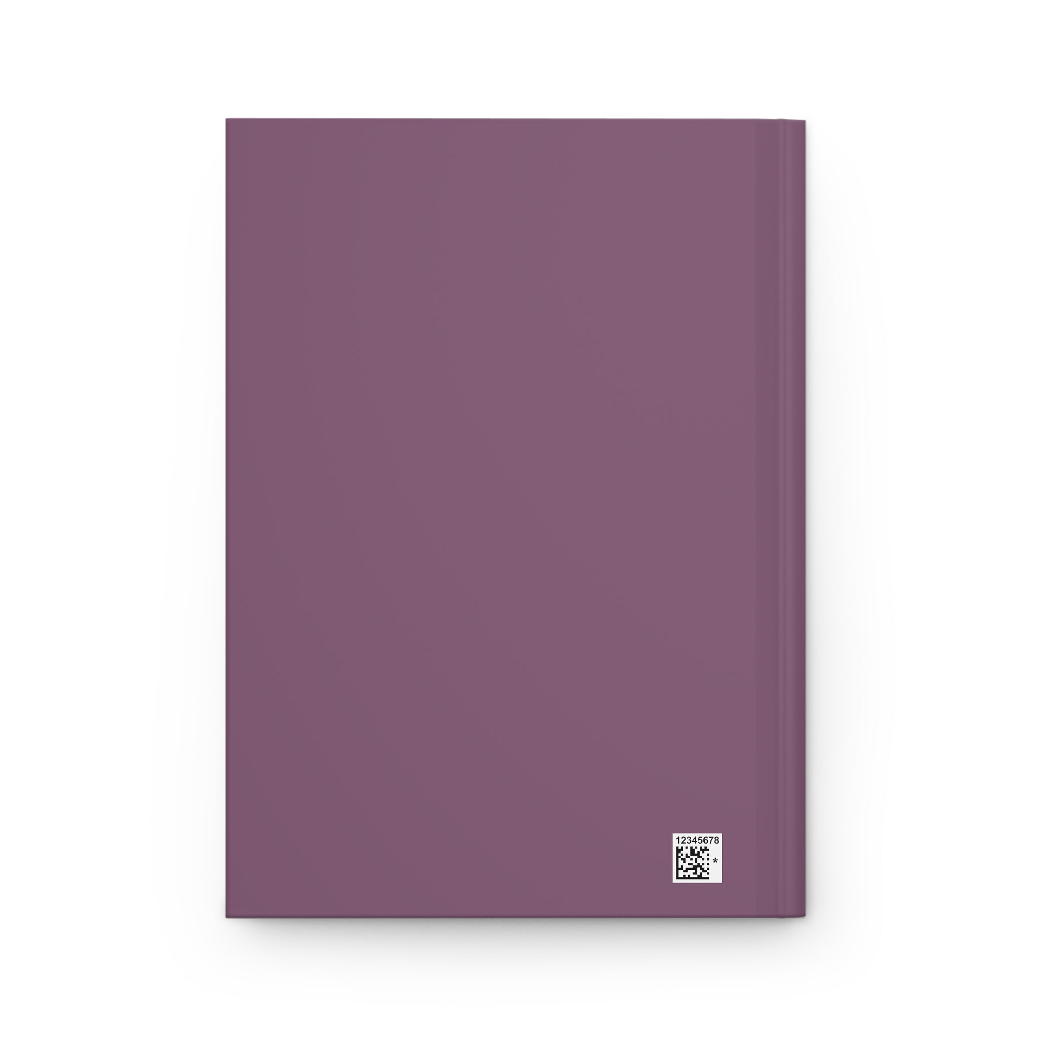 Matte Hardcover Journal — Elegant Plum Notebook for Notes & Planning