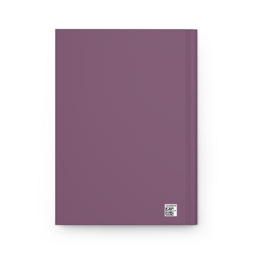 Matte Hardcover Journal — Elegant Plum Notebook for Notes & Planning